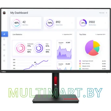 Монитор Lenovo ThinkVision T32p-30 63D2GAT1EU